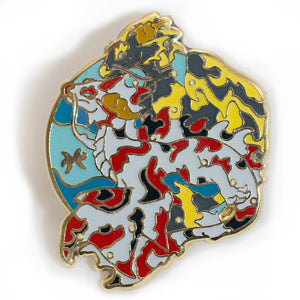 2018 Zodiac Dragons Pisces Pin