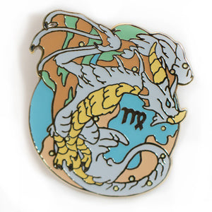 2018 Zodiac Dragons Virgo Pin
