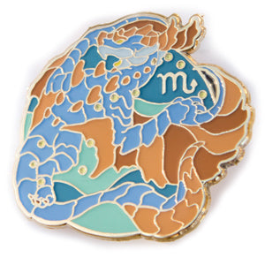 2018 Zodiac Dragons Scorpio Pin