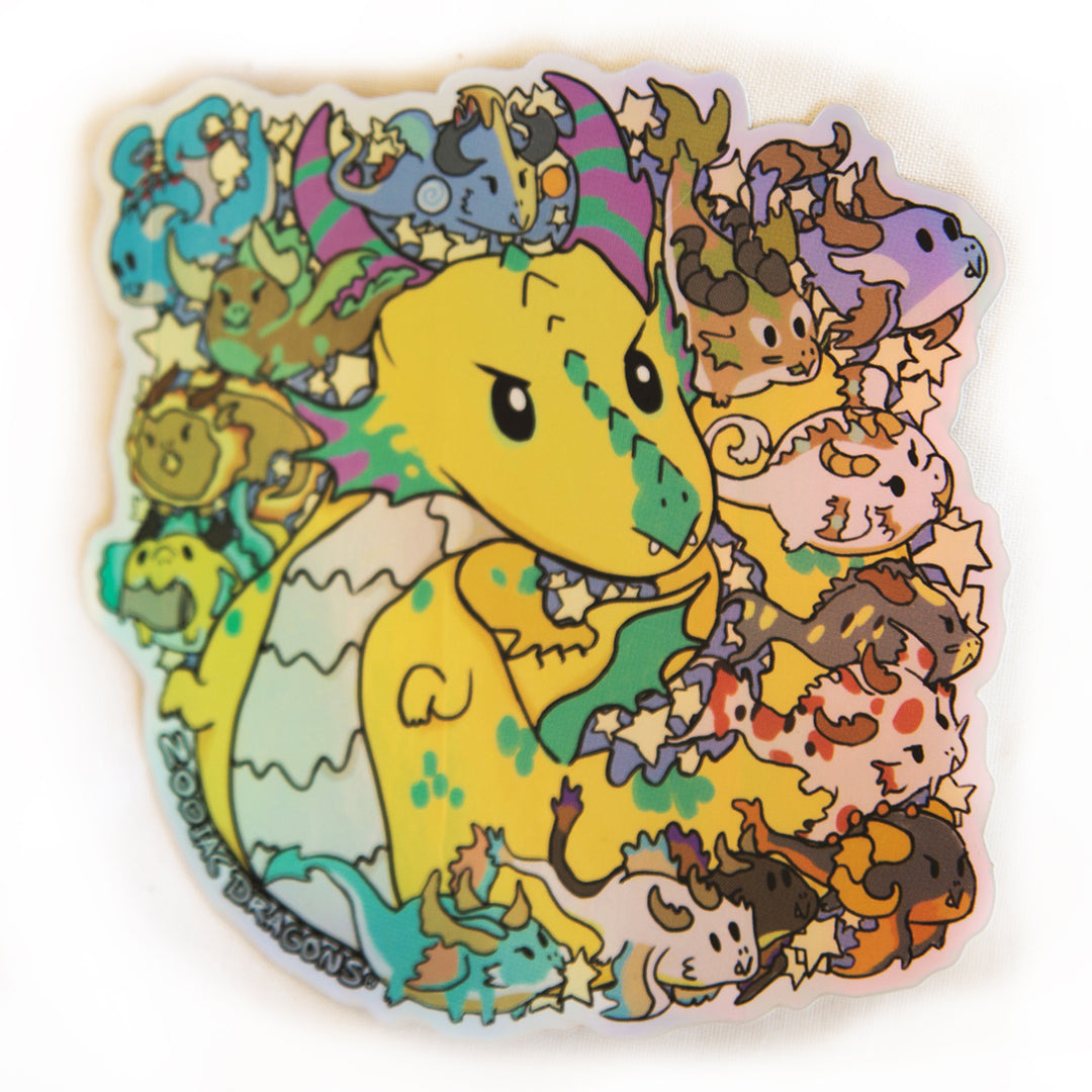 2018 Zodiac Dragons Sticker