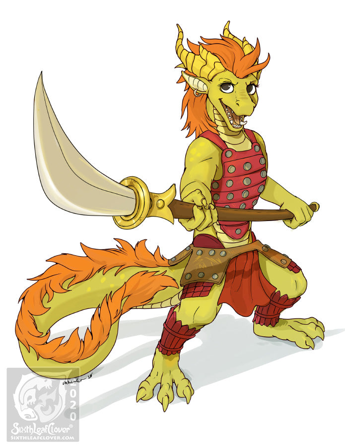 Wei Ling Fantasy Art by SixthLeafClover