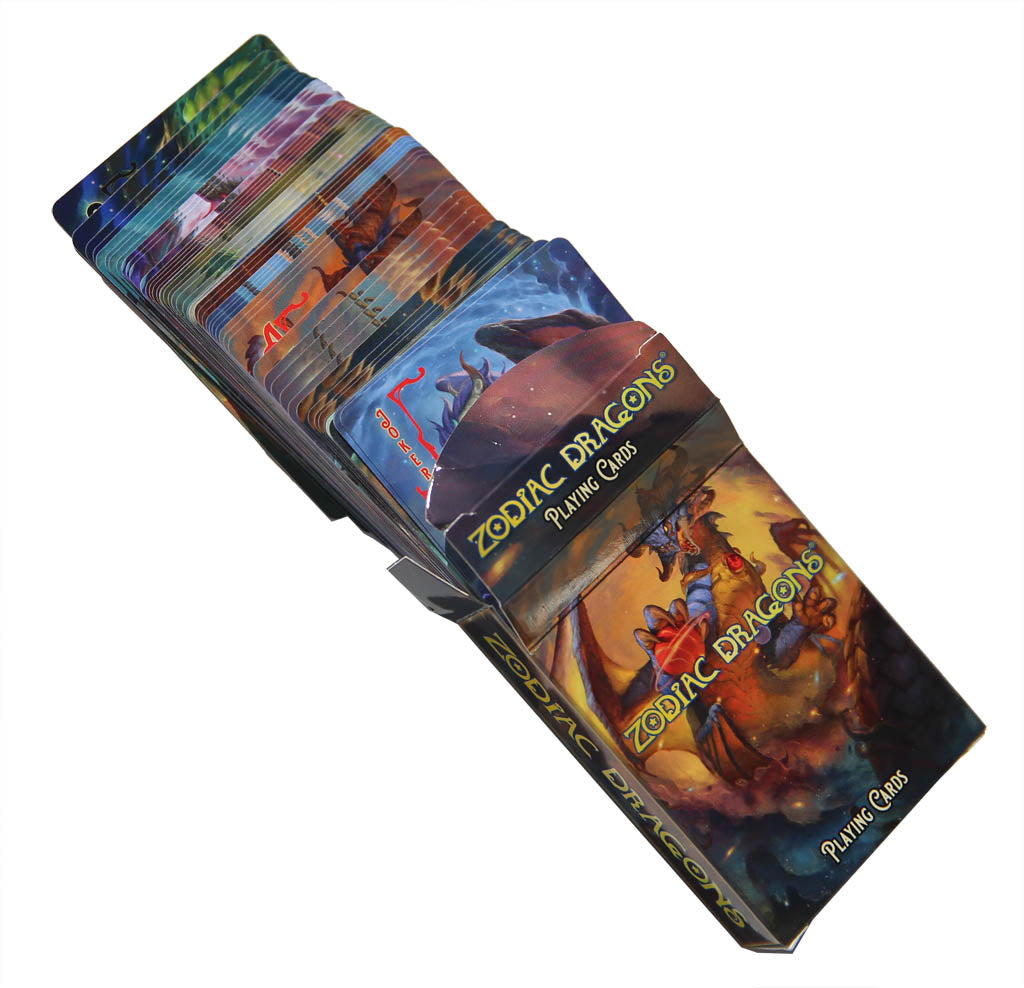 Zodiac Dragons Playing Cards