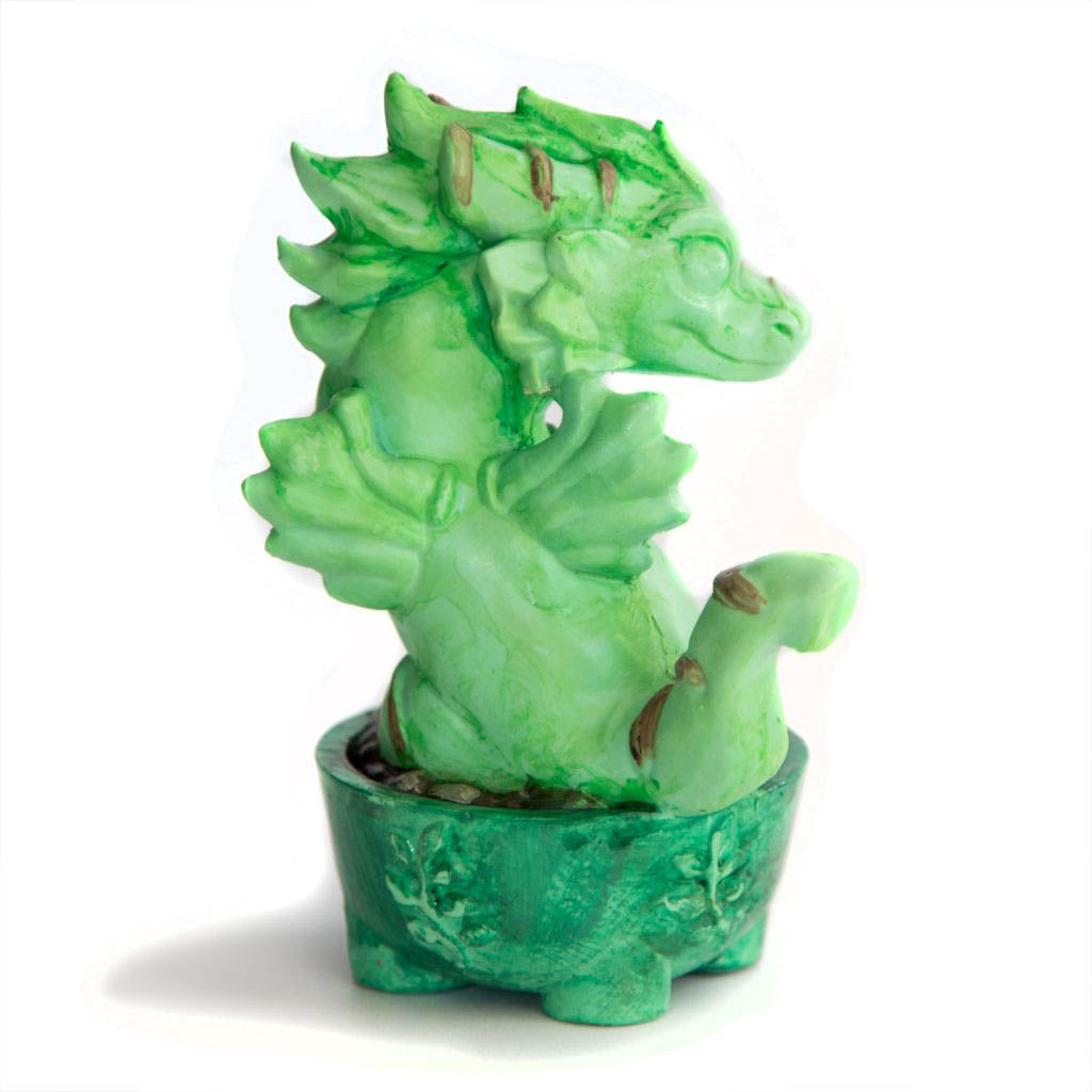 Lucky Bamboo Dragon Figurine