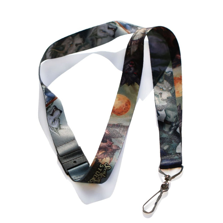 Werewolf Full Moon Lanyard