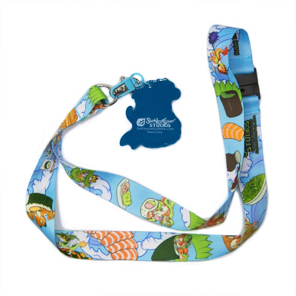 Sushi Dragon Party Lanyard