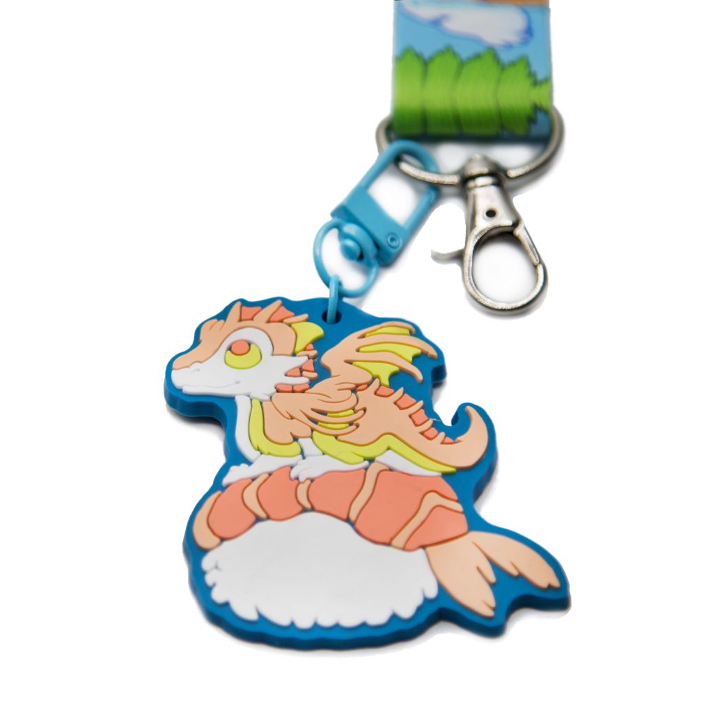 Sushi Dragon Party Lanyard