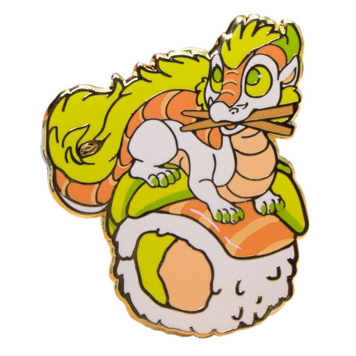 Uramaki Dragon Enamel Pin