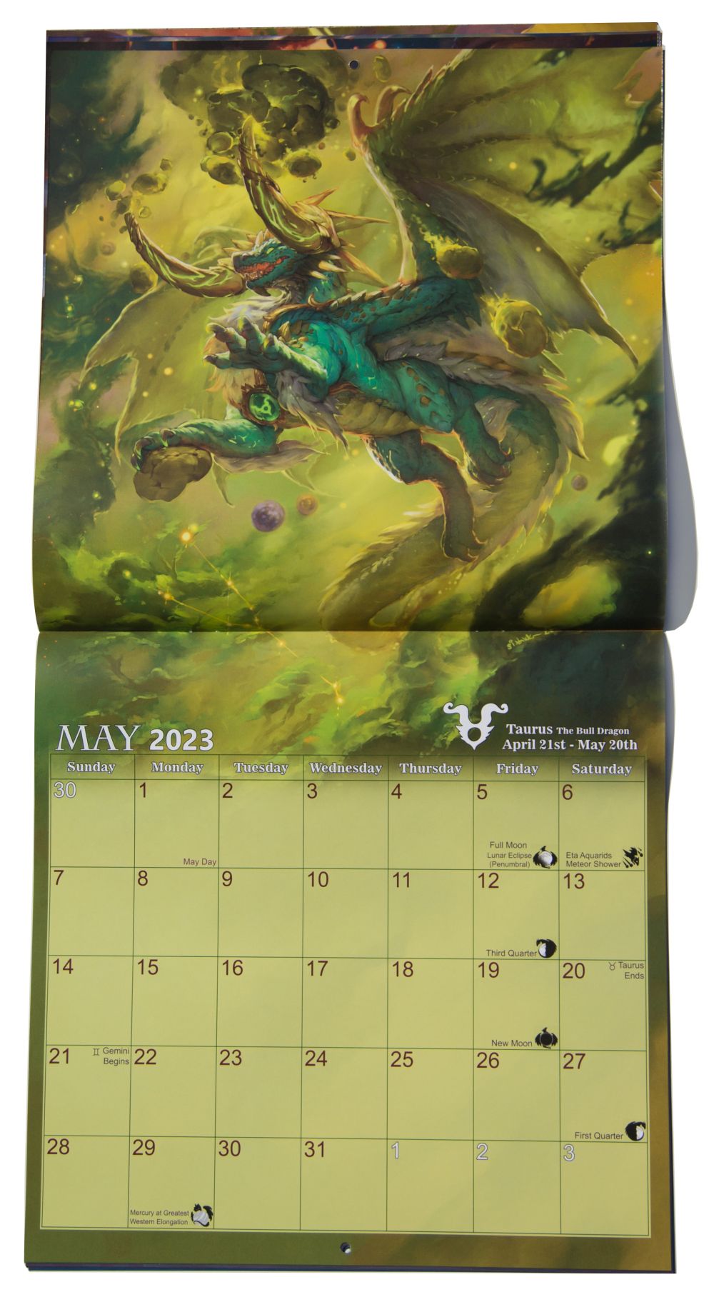 2023 Zodiac Dragons Calendar