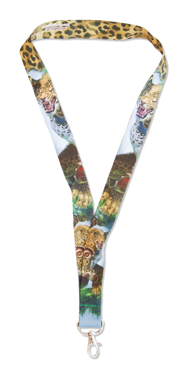Guin Leopard Lanyard