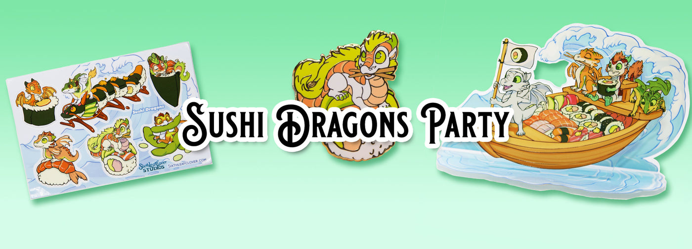 Sushi Dragons Party