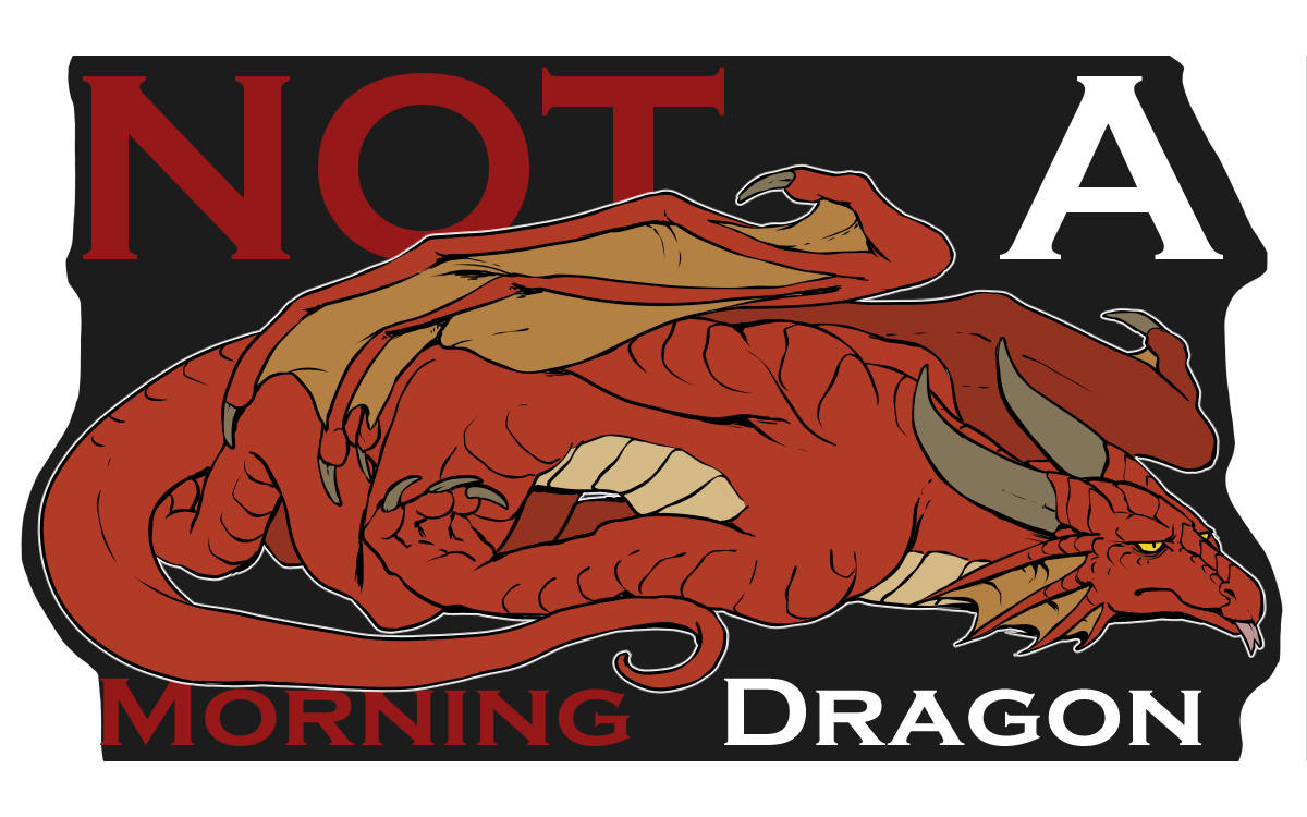 Not a Morning Dragon Red