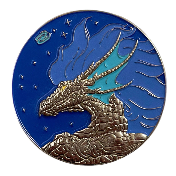 Winter Solstice Dragon Coin (Glow-in-the-Dark)