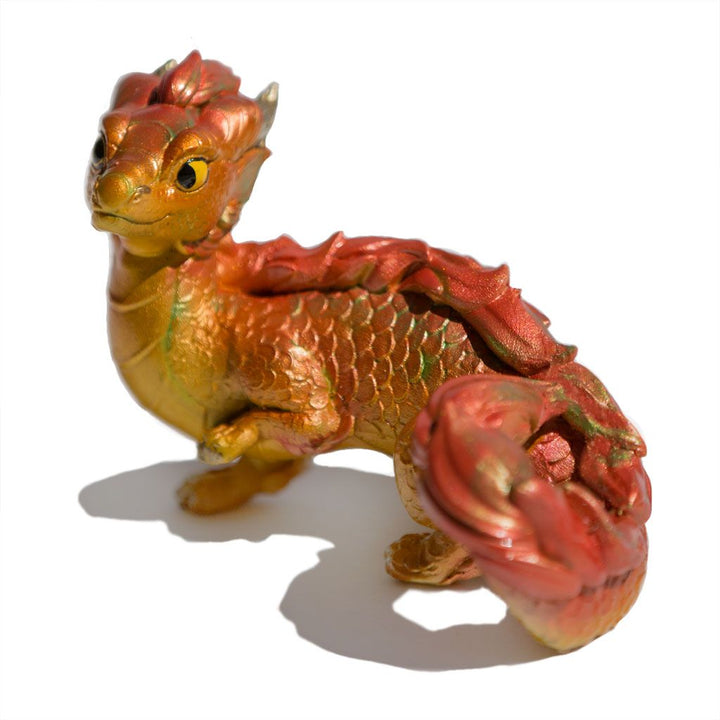 Eastern Dragon Figurine Special Autumn Leaf Edition