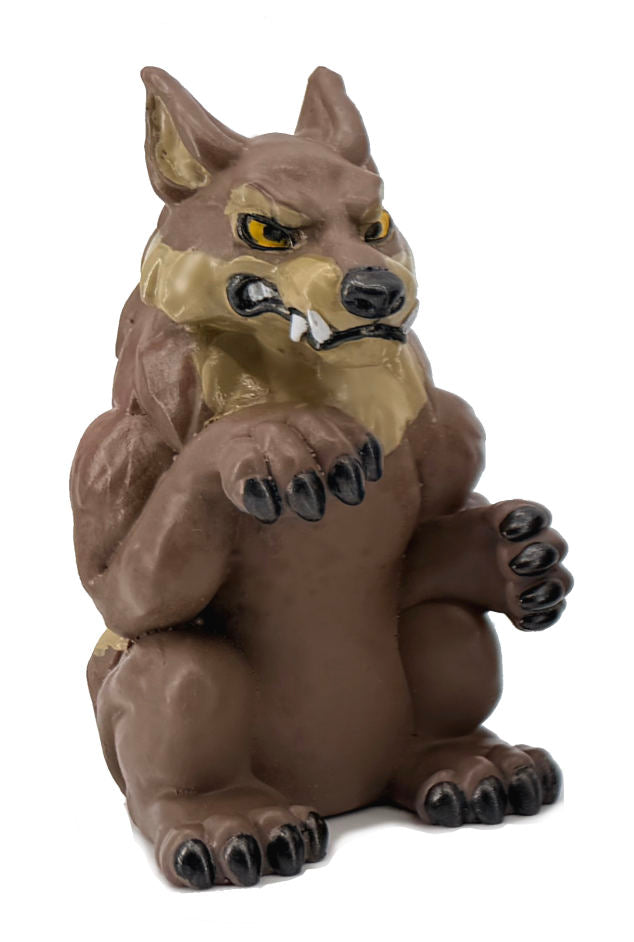 Werewolf Coin Holder Figurine