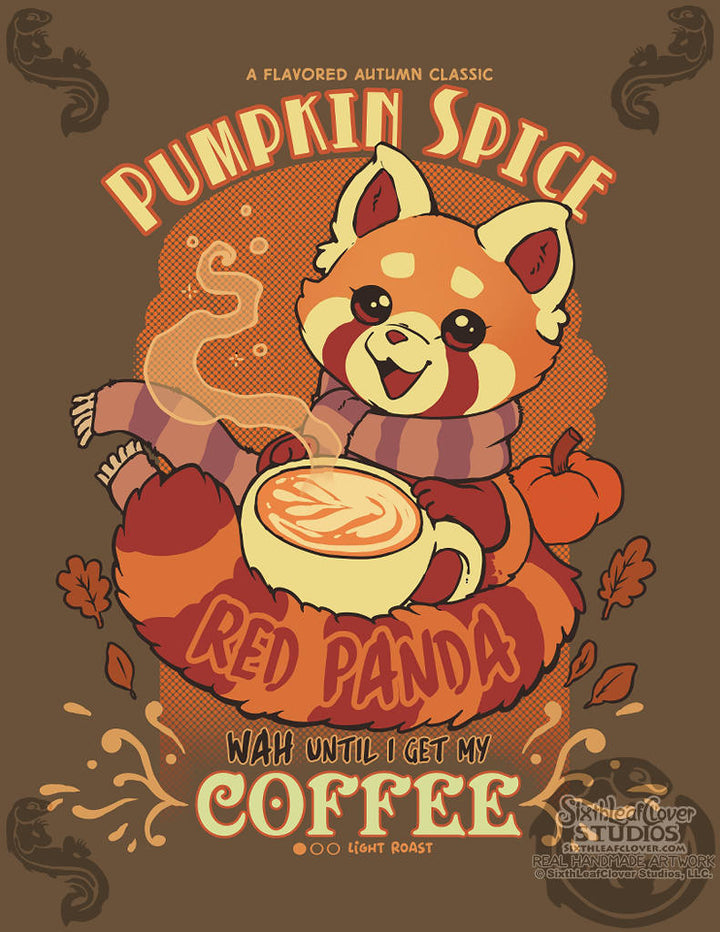 Pumpkin Spice Panda