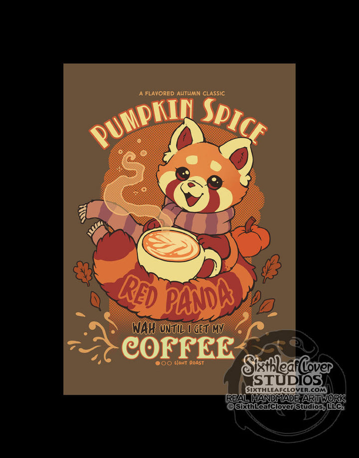 Pumpkin Spice Panda