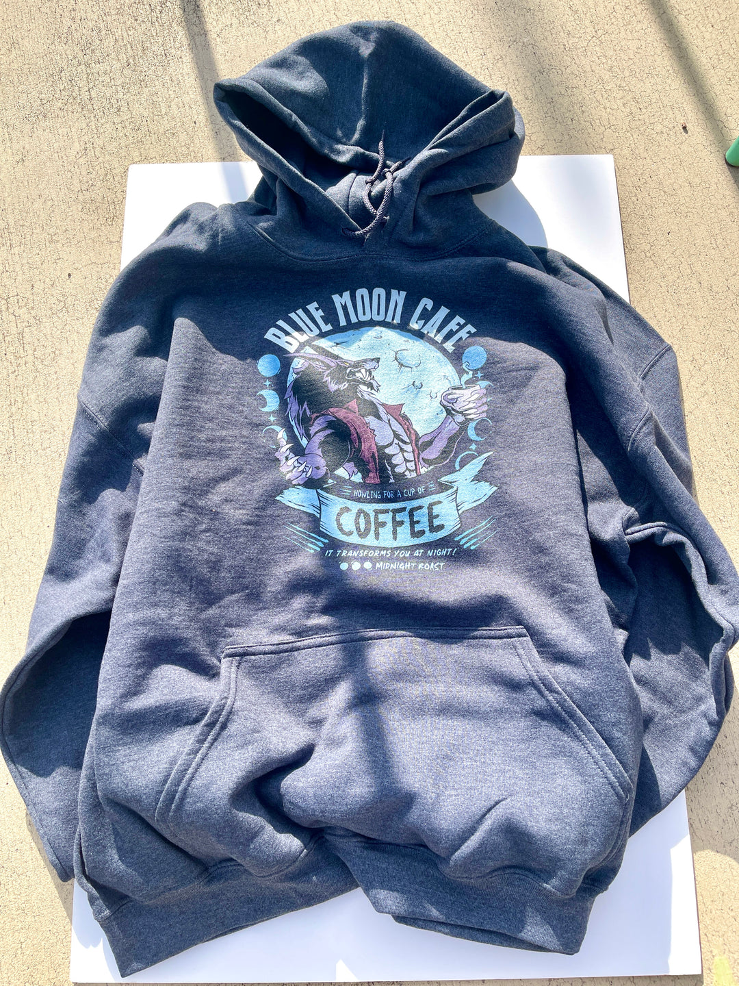 Blue Moon Cafe Unisex Hoodie