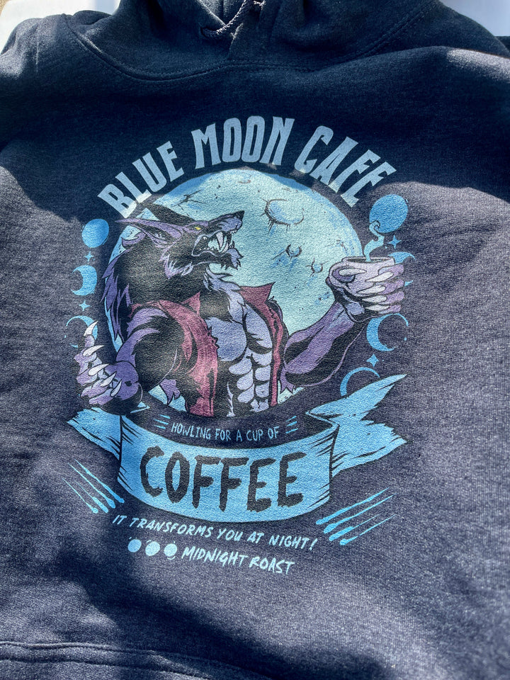 Blue Moon Cafe Unisex Hoodie