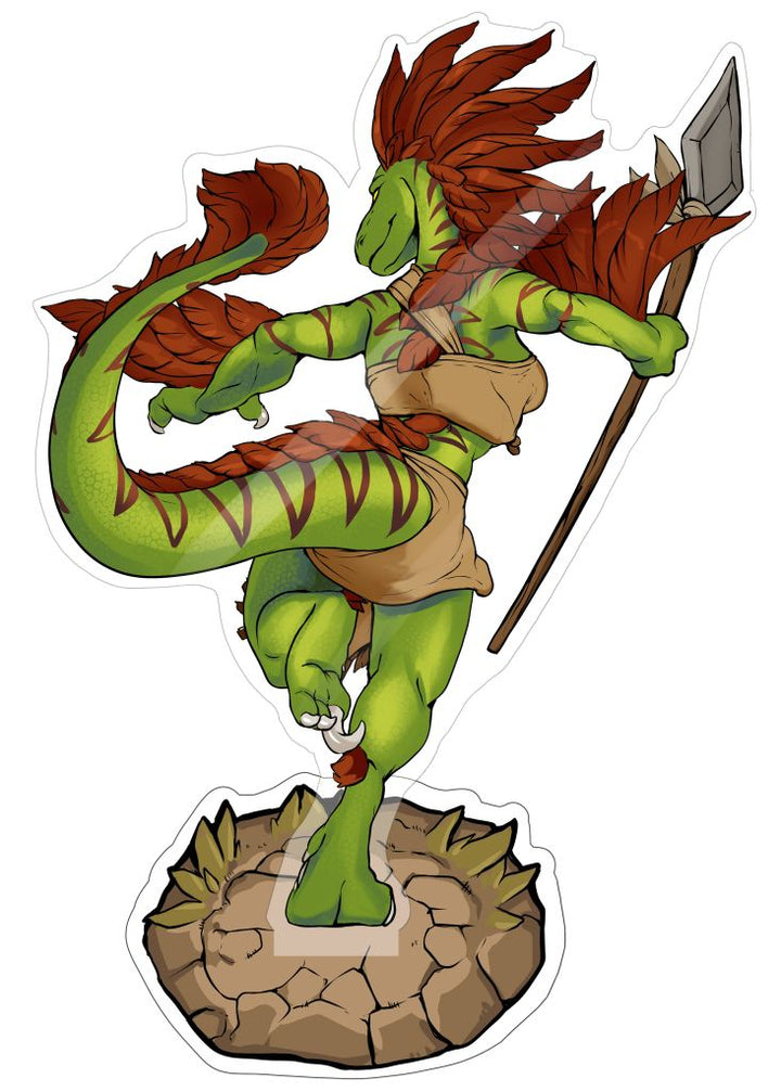 Uthalla Raptor Acrylic Standee