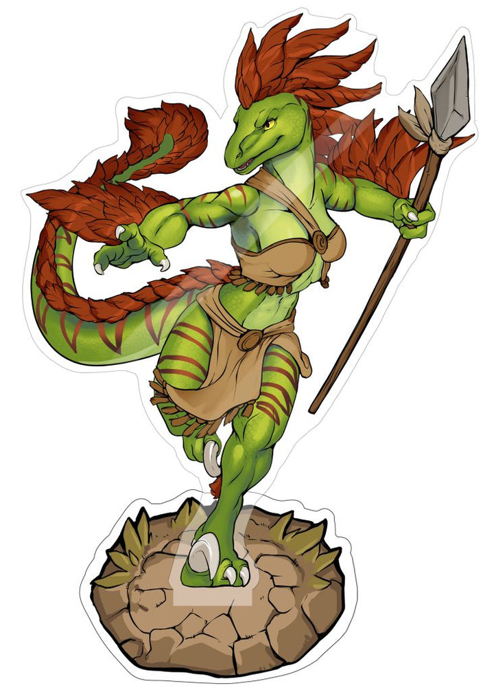Uthalla Raptor Acrylic Standee