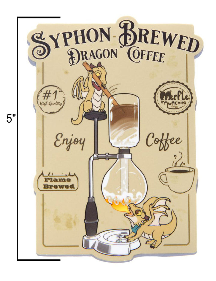 Syphon Coffee Dragons Sticker