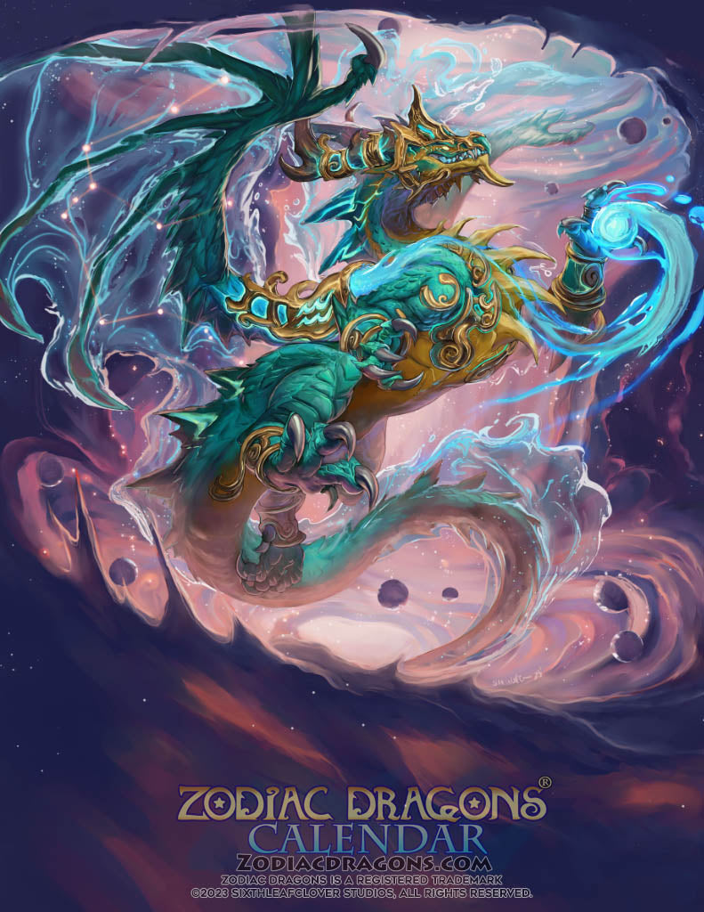 2024 Zodiac Dragon Aquarius [Digital]