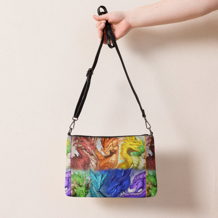 Spectrum of Dragons Crossbody Bag