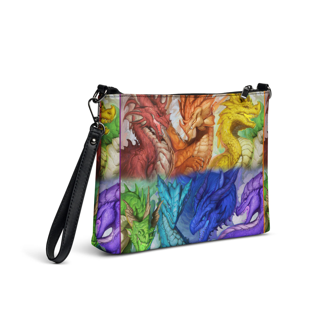 Spectrum of Dragons Crossbody Bag