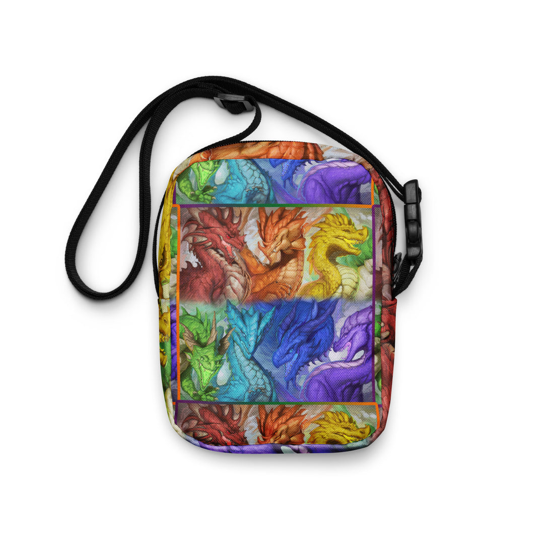 Spectrum of Dragons Utility Crossbody Bag