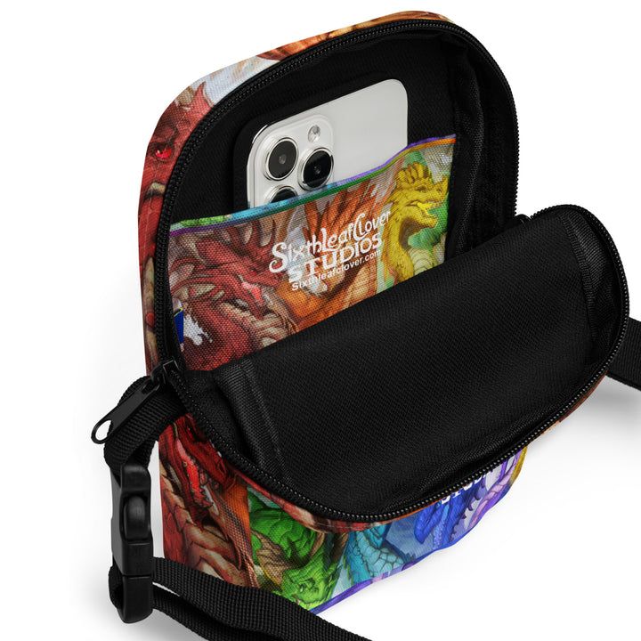 Spectrum of Dragons Utility Crossbody Bag