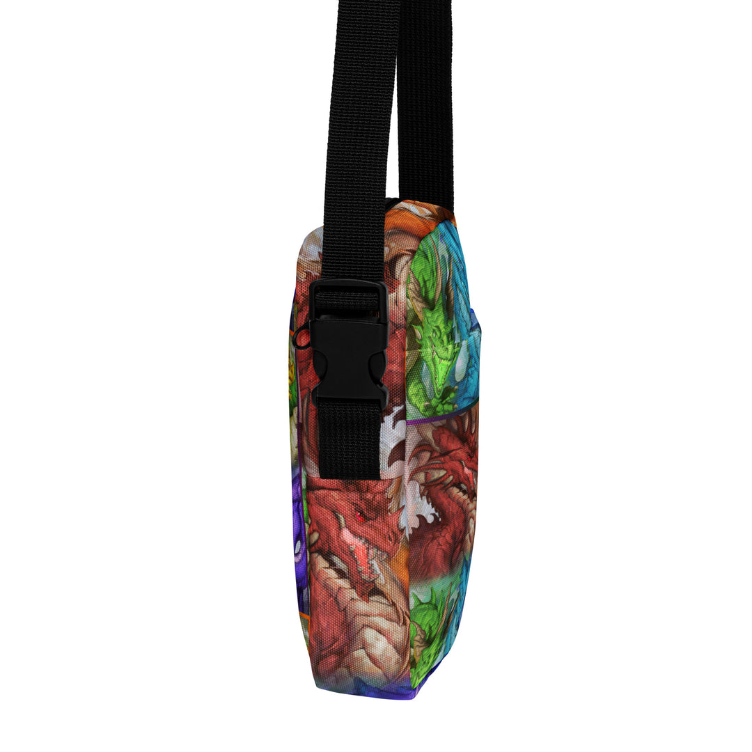 Spectrum of Dragons Utility Crossbody Bag