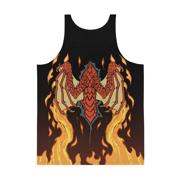 Dragon Transformation Tank Top Red [CON]