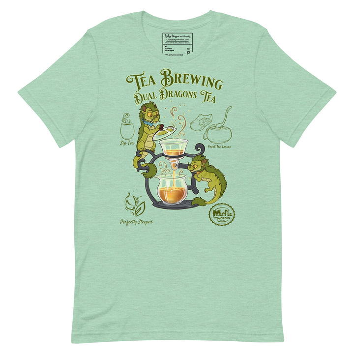 Dual Dragons Tea Brewing T-Shirt [CON]