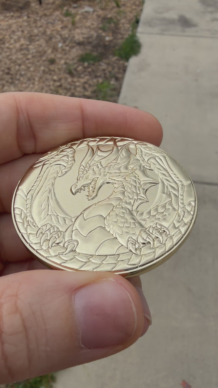 Regal Dragon Collectible Coin