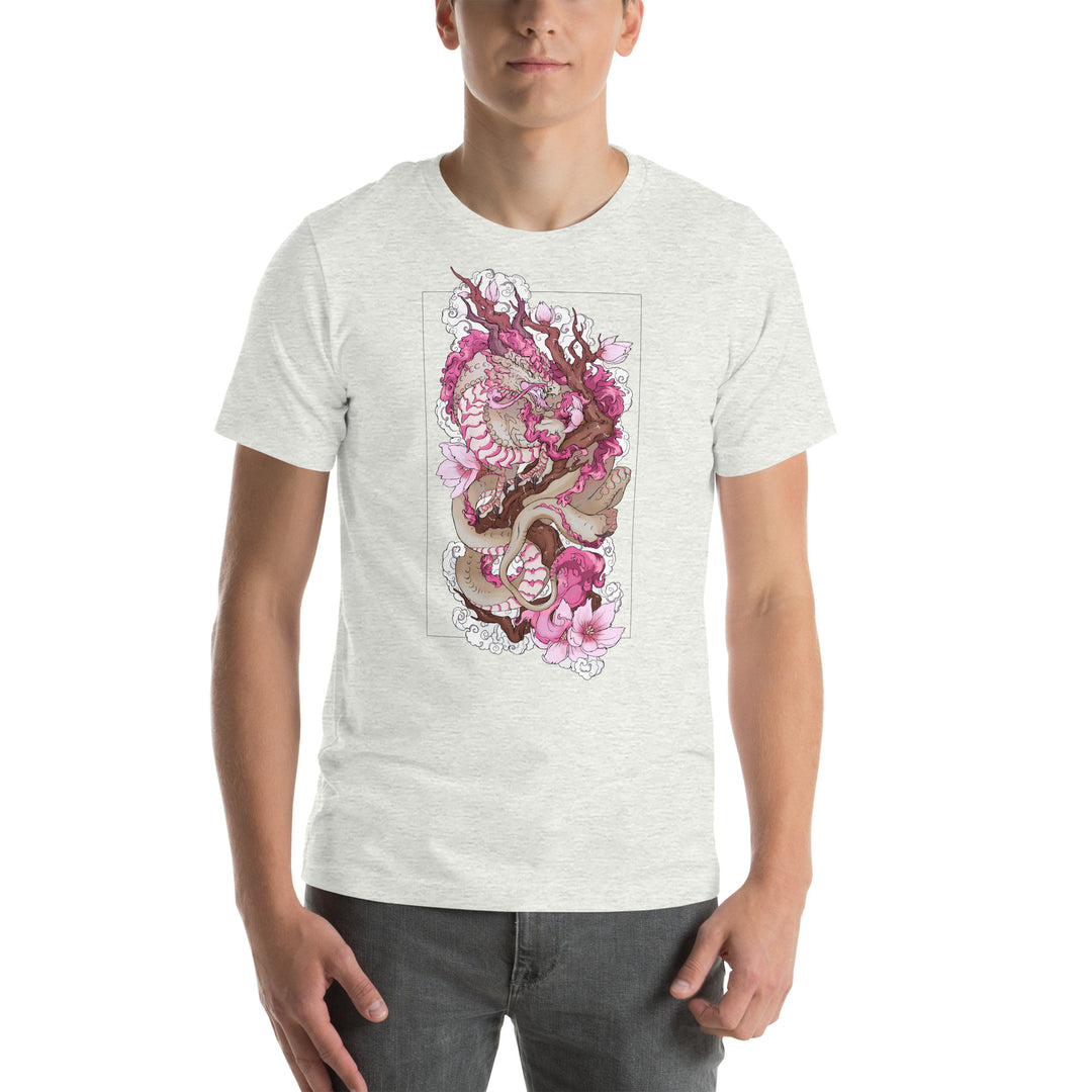 Wild Sakura Dragon T-shirt
