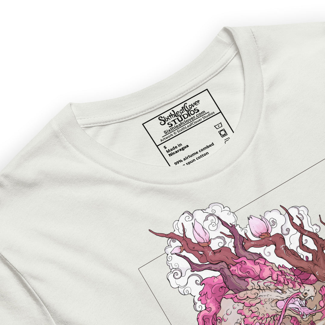 Wild Sakura Dragon T-shirt
