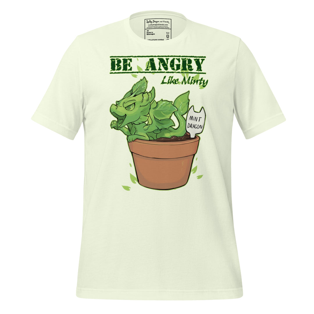 Angry Minty Dragon T-shirt