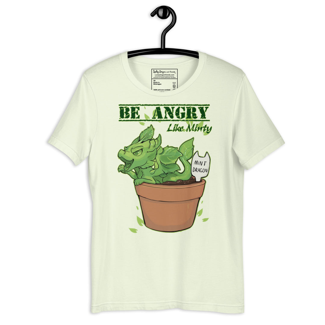 Angry Minty Dragon T-shirt