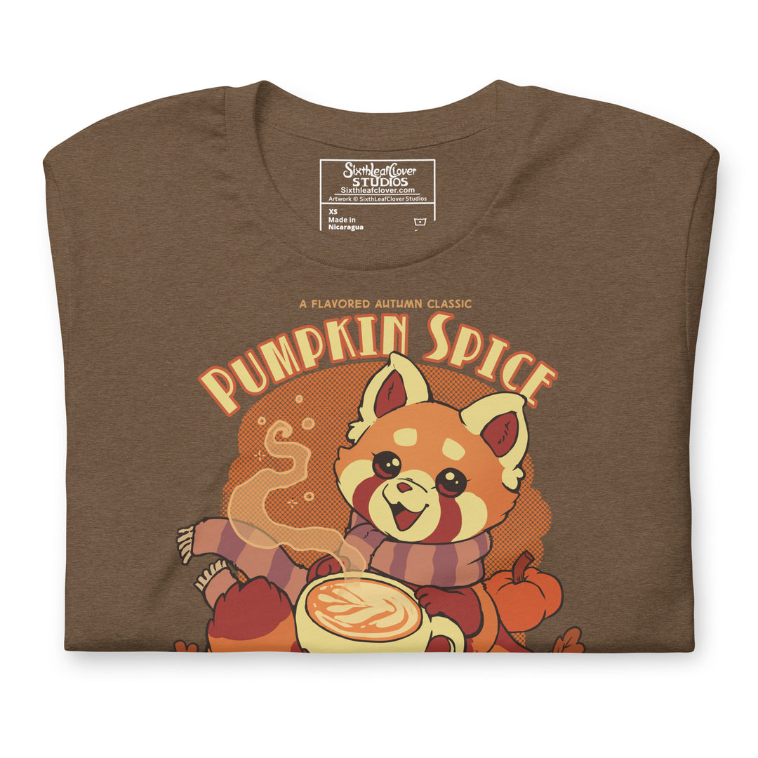 Pumpkin Spice Panda T-shirt