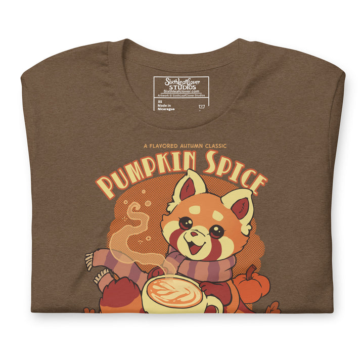 Pumpkin Spice Panda T-shirt