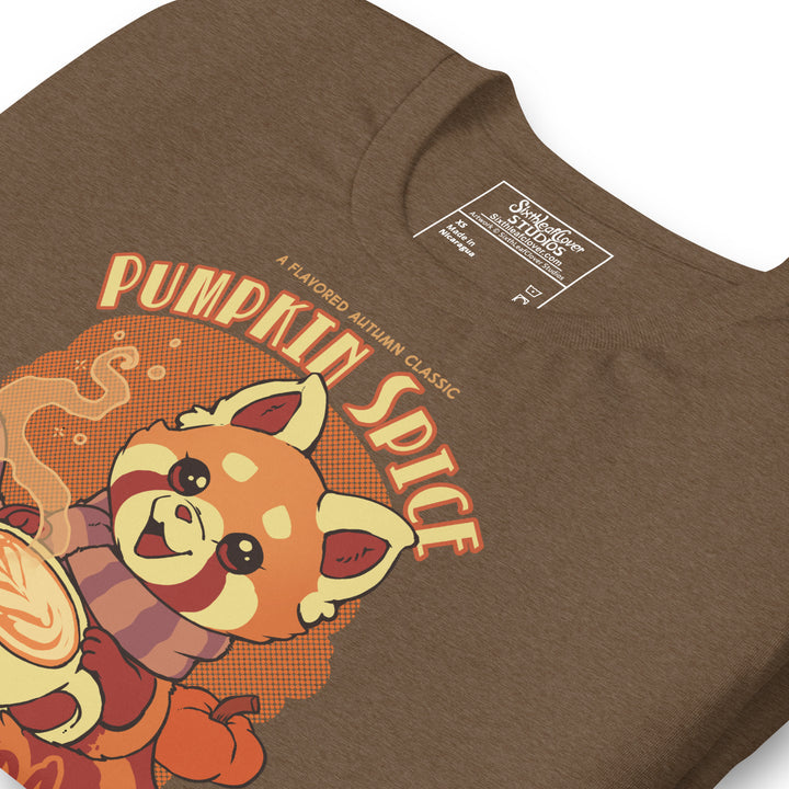 Pumpkin Spice Panda T-shirt