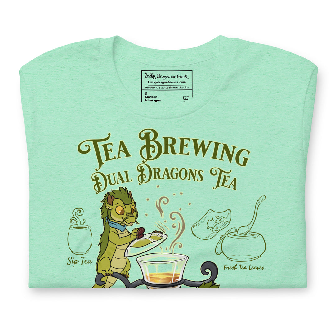 Dual Dragons Tea Brewing T-shirt
