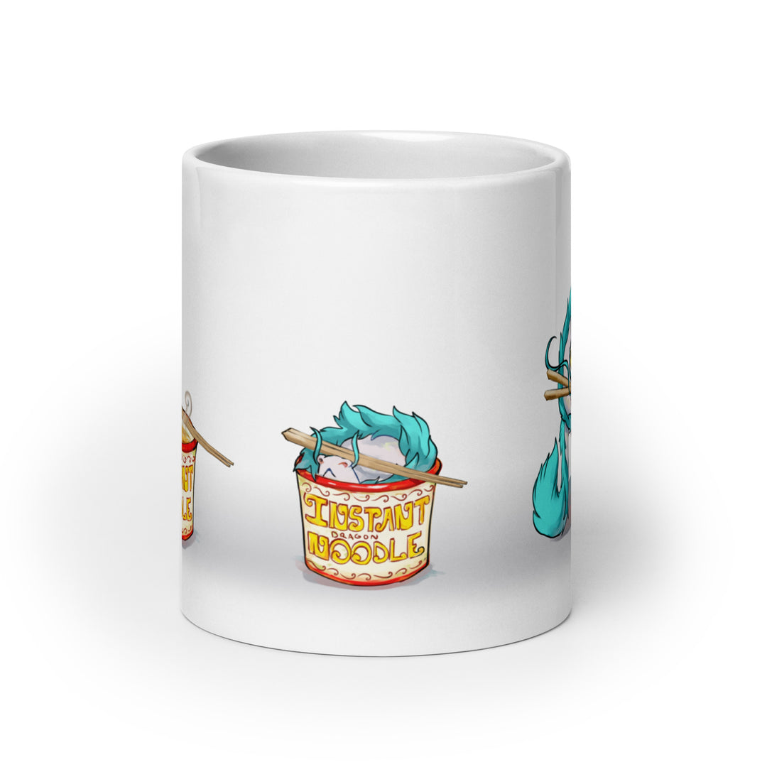Instant Noodle Dragon 20 oz Glossy Mug