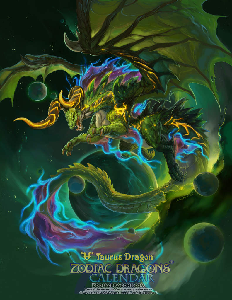 2025 Zodiac Dragon Taurus [Digital]