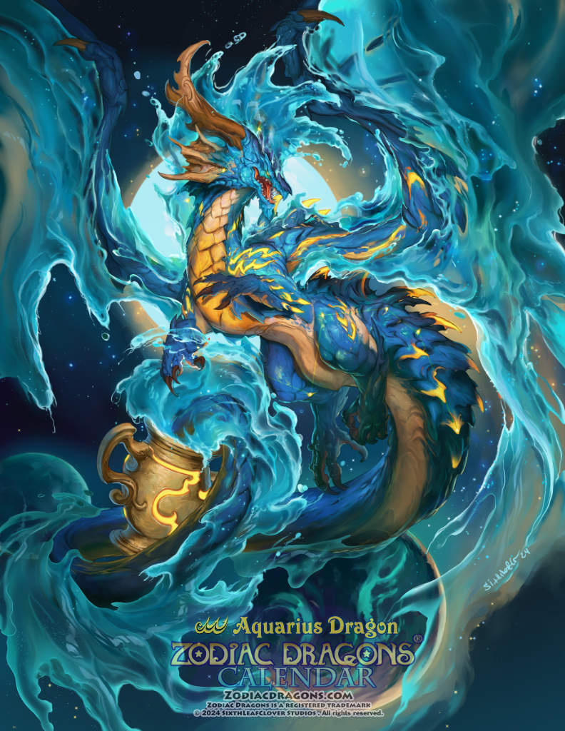 2025 Zodiac Dragon Aquarius [Digital]