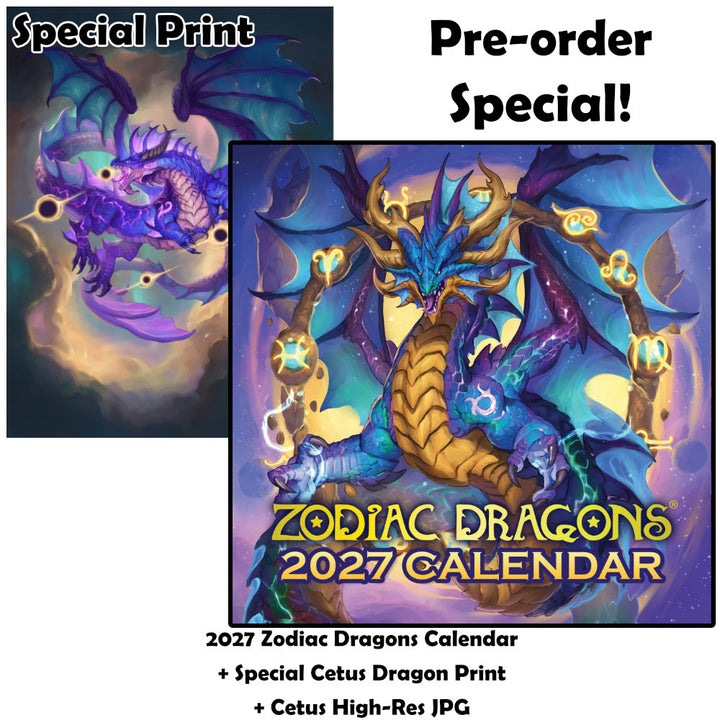 2027 Zodiac Dragons Calendar [Preorder]