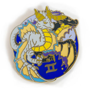 2018 Zodiac Dragons Gemini Pin