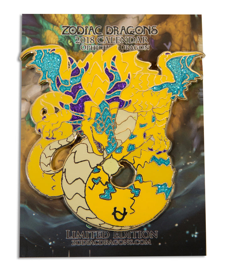 2018 Zodiac Dragons Ophiuchus Pin