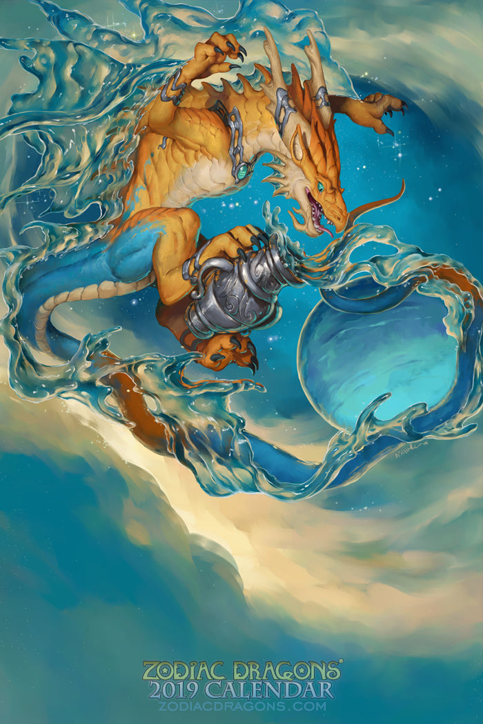 2019 Zodiac Dragon Aquarius [Digital]