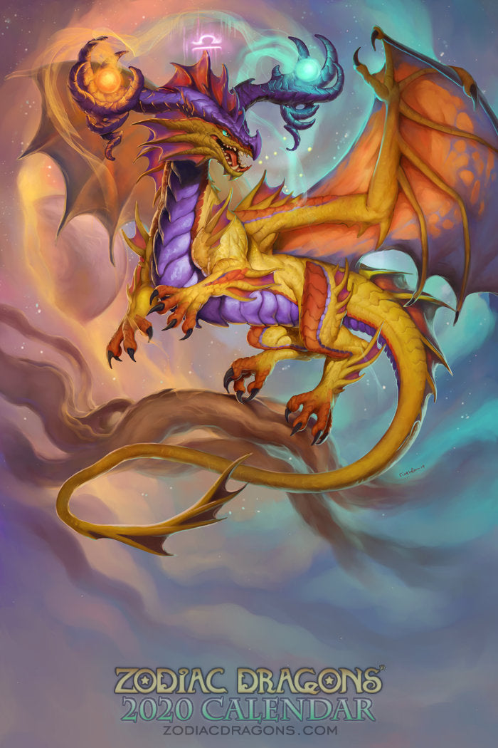 2020 Zodiac Dragon Libra [Digital] – SixthLeafClover Studios